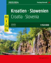Kroatien - Slowenien, Autoatlas 1: 150.000, freytag & berndt - freytag & berndt (2023)