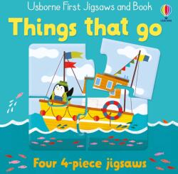 Usborne First Jigsaws: Things that go (ISBN: 9781801313582)