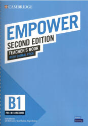 Empower - 2nd ed. Pre-Intermediate Teacher's Book with digital pack (ISBN: 9781108961486)