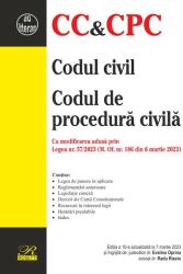 Codul civil. Codul de procedură civilă. Ediția a 10-a (ISBN: 9786060250807)