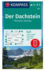 Der Dachstein turista térkép szett - KOMPASS 031 (ISBN: 9783991217787)