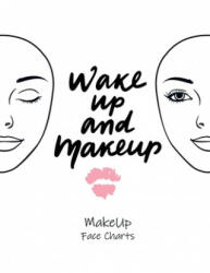 MakeUp Face Charts: Paper Practice Face Charts For Makeup Artists - Black Lotus Print (2020)