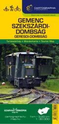 Gemenc, Szekszárdi-dombság turistatérkép (2023)