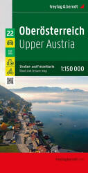 Felső-Ausztria térkép Freytag Top 10 tipp térkép 1: 150 000 OE 22 (ISBN: 9783707921670)