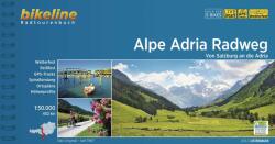 Alpe Adria Radweg, Alpok-Adria kerékpáros térkép Esterbauer 1: 50 000 Alpok Adria térkép, biciklis térkép 2023 (2023)