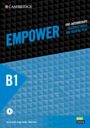 Empower Pre-intermediate/B1 Student's Book with Digital Pack, Academic Skills and Reading Plus - Adrian Doff, Craig Thaine, Herbert Puchta, Jeff Stranks, Peter Lewis-Jones, David Rea (ISBN: 9781108961431)