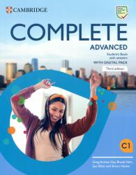 Complete Advanced 3ed Student's Book with Answers with Digital Pack - Greg Archer (ISBN: 9781009162319)