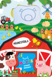 Mágnestábla - Rajzolj mókás tanyasi állatokat (ISBN: 9789634833512)
