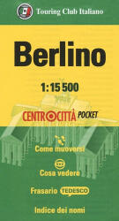 Berlin térkép Berlin várostérkép zsebtérkép 1: 15, 5e (ISBN: 9788836575251)