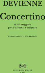 CONCERTINO IN SI MAGGIORE PER 2 CLARINETTI E ORCHESTRA, ZONGORAKIVONAT (ISBN: 9786390236458)