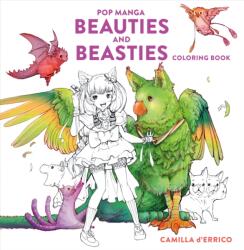 Pop Manga Beauties and Beasties Coloring Book - DERRICO CAMILLA (ISBN: 9781984862273)