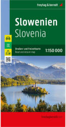 Szlovénia autóstérkép - részletes (ISBN: 9783707921724)