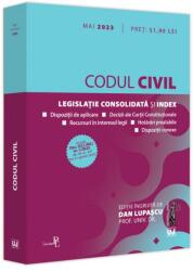 Codul civil. Legislație consolidată și index (ISBN: 9786063911941)