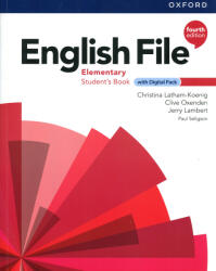 English File 4ed. Elementary Sb. + Digital Pack (ISBN: 9780194759397)