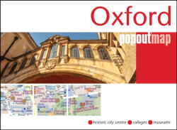 Oxford térkép Oxford város térkép Popout kosártérkép (ISBN: 9781914515460)