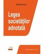 Legea societatilor adnotata - Sebastian Bodu (ISBN: 9786060250944)