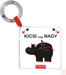 Kontrasztos babakönyv - Kicsi vagy nagy (ISBN: 9789634833840)