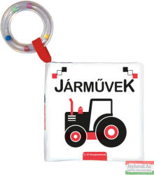 Kontrasztos babakönyv - Járművek (ISBN: 9789634833864)