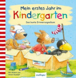 Der kleine Rabe Socke: Mein erstes Jahr im Kindergarten - Annet Rudolph (ISBN: 9783480234042)