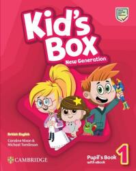Kid's Box New Generation Level 1 Pupil's Book with eBook British English (ISBN: 9781108815574)
