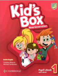 Kid's Box New Generation Level 1 Pupil's Book with eBook (ISBN: 9781108815574)