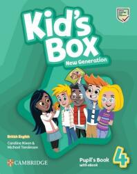 Kid's Box New Generation Level 4 Pupil's Book with eBook British English (ISBN: 9781108795487)