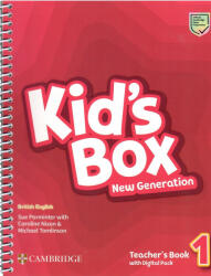Kid's Box New Generation Level 1 Teacher's Book with Digital Pack (ISBN: 9781108895446)
