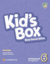 Kid's Box New Generation Level 6 Activity Book with Digital Pack British English (ISBN: 9781108894906)