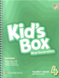 Kid's Box New Generation 4 - Teacher's Book cu pachet digital (ISBN: 9781108889995)