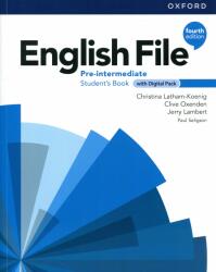 English File Pre-Intermediate Student's Book with Digital Pack (ISBN: 9780194759373)