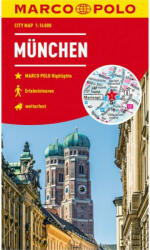 München város térkép Marco Polo 1: 16 000 vízálló (ISBN: 9783829730976)