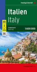 Olaszország autótérkép 2023 (ISBN: 9783707922059)