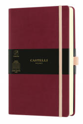 CARNET AQUARELA GRAND FORMAT LIGNE BLACK CHERRY - CASTELLI (ISBN: 8051166571592)