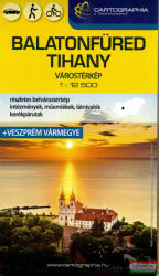 Balatonfüred, Tihany várostérkép (ISBN: 9789633539422)
