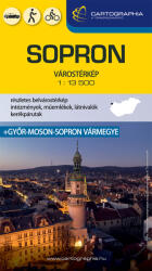 Sopron várostérkép (2023)