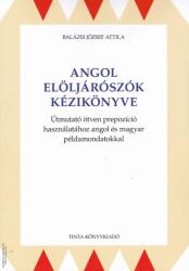 Angol elöljárószók kézikönyve (2023)