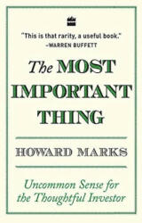 most important thing - Howard Marks (ISBN: 9789353022792)