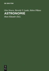 Astronomie - Beverly T. Lynds, Helen Pillans, Otto Struve, Hans Klauder (ISBN: 9783111174976)