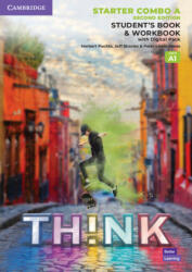 Think Starter Student's Book and Workbook with Digital Pack Combo A British English - Herbert Puchta, Jeff Stranks, Peter Lewis-Jones (ISBN: 9781108786010)