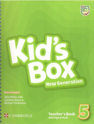 Kid's Box New Generation Level 5 Teacher's Book with Digital Pack (ISBN: 9781108890045)