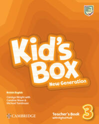 Kid's Box New Generation Level 3 Teacher's Book with Digital Pack British English - Caroline Nixon, Michael Tomlinson (ISBN: 9781108895552)