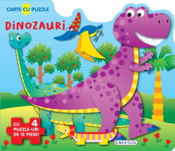 Carte cu puzzle - Dinozauri (ISBN: 9786060243038)