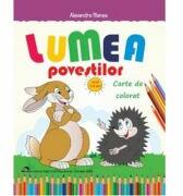 Lumea povestilor - Carte de colorat 3-5 ani - Alexandra Manea (ISBN: 9786066297585)