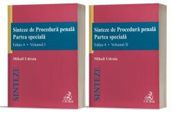 Sinteze de Procedura penala. Partea speciala (vol. 1 + vol. 2). Editia 4 - Mihail Udroiu (ISBN: 9786061813230)