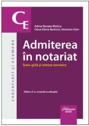 Admiterea în notariat (ISBN: 9786062723156)