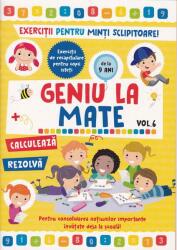 Geniu la mate Vol. 6: Exercitii pentru minti sclipitoare (ISBN: 9786068945965)