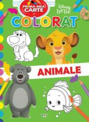 Disney bebe. Prima mea carte de colorat. Animale (ISBN: 9786060955559)