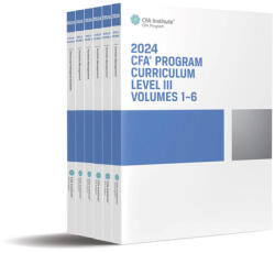2024 CFA Program Curriculum Level III Box Set (ISBN: 9781953337696)