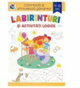 Labirinturi si activitati logice. Coloreaza si stimuleaza, 4-6 ani - Sveta Albu (ISBN: 9789975330688)