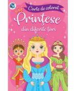 Printese din diferite tari. Carte de colorat (ISBN: 9789975348089)